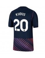 Tottenham Hotspur Mohammed Kudus #20 Venkovní Dres 2026-27 Krátký Rukáv